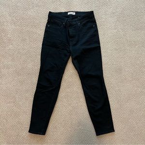 Size 29P Black Madewell 9 Inch High-Rise Skinny Jeans